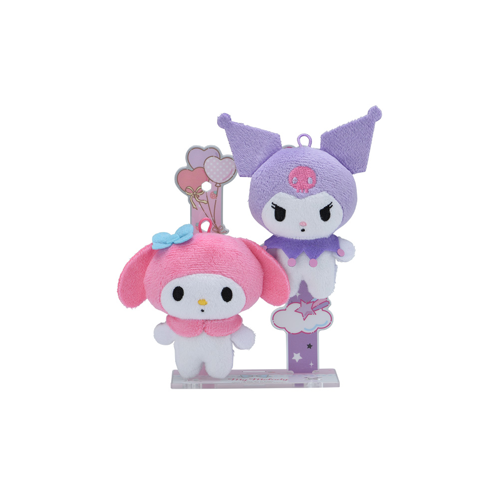 サンリオキャラクターズ　アクぬい　For Amusement　Vol.1　マイメロディとクロミの組み合わせ