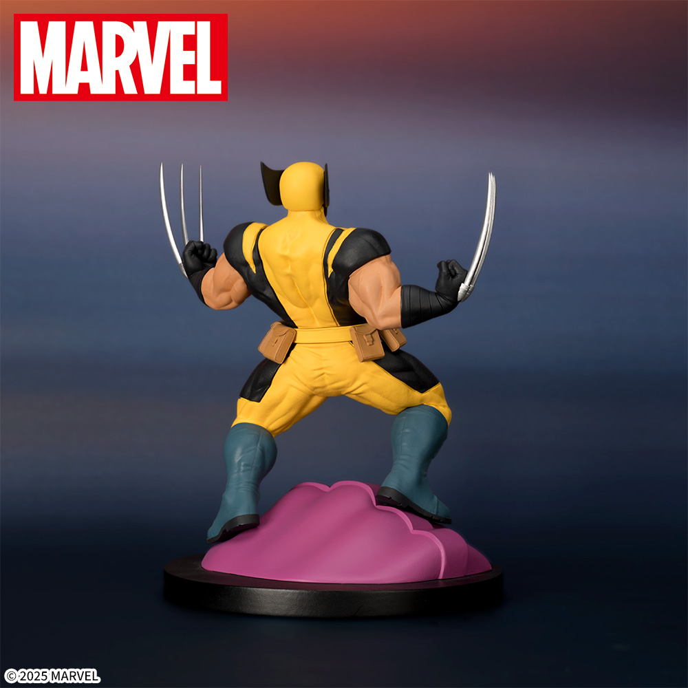 セガプライズ「MARVEL　ACT/CUT　プレミアムフィギュア　“ウルヴァリン”」　バック