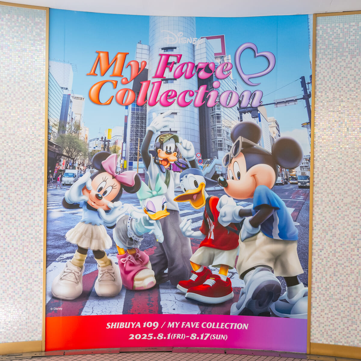SHIBUYA109「ディズニー★JCBカード」ポップアップイベント『#ミッキーを渋谷で探せキャンペーン』5