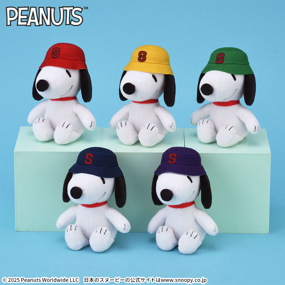 SNOOPY(TM)　マスコット　カラフルバケットハットVer.