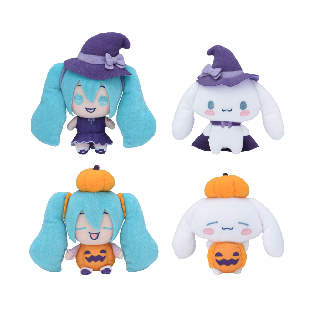 初音ミク×シナモロール　ぬいぐるみ　～ハロウィン～