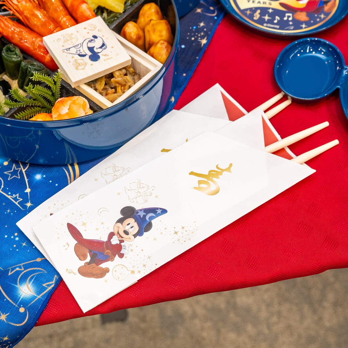 ベルメゾン ディズニー 2026年「おせち・三段重『ファンタジア』」祝い箸