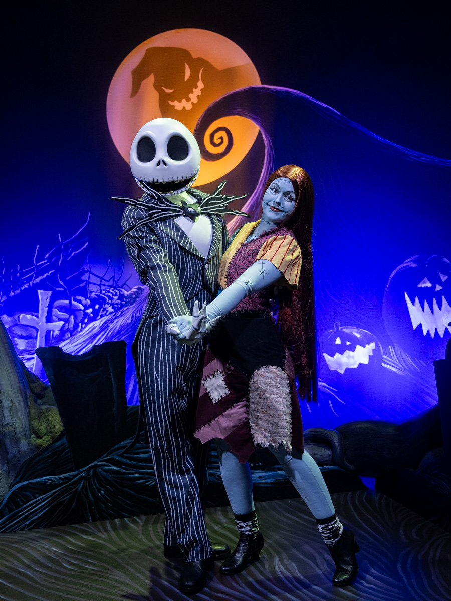 ウォルト・ディズニー・ワールド “ミッキーの・ノットソー・スケアリー・ハロウィーン・パーティー” キャラクターグリーティング「Meet Jack Skellington and Sally」2