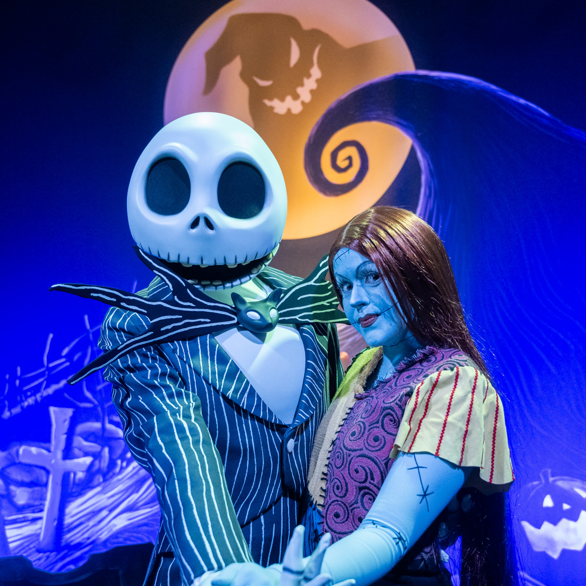 ウォルト・ディズニー・ワールド “ミッキーの・ノットソー・スケアリー・ハロウィーン・パーティー” キャラクターグリーティング「Meet Jack Skellington and Sally」
