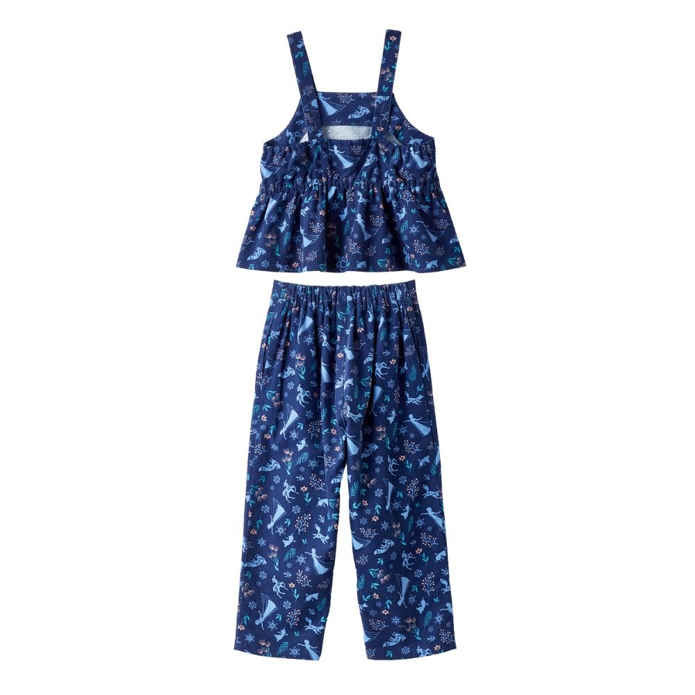 サロペット風セットアップ　バックスタイル