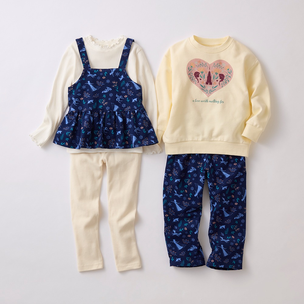 サロペット風セットアップ　着用イメージ