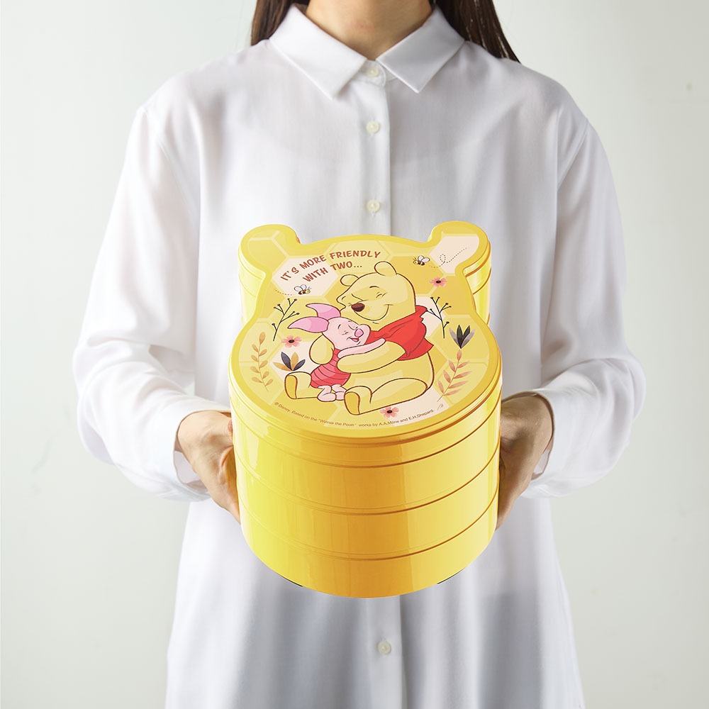 おせち・三段重「くまのプーさん」 サイズ