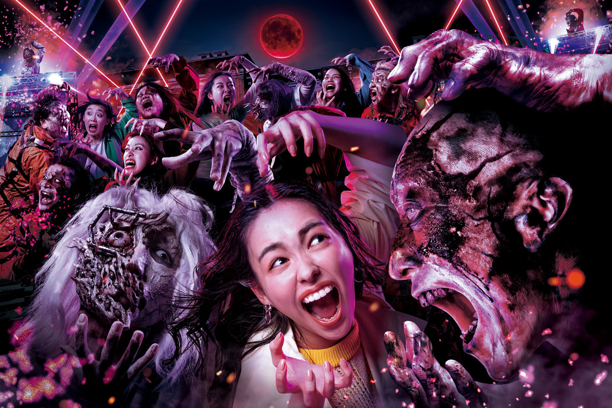「ユニバーサル・スタジオ・ジャパン×2025年日本国際博覧会協会」コラボレーション『ハロウィーン・ホラー・ナイト』出張スペシャル・イベント