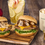 フレッシュネスバーガー「マッシュルームチーズバーガー」
