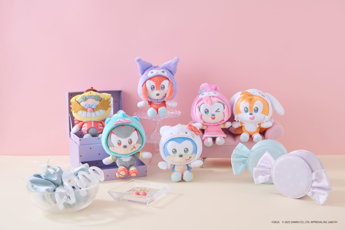 SONIC ＆ FRIENDS Sanrio characters　マスコット