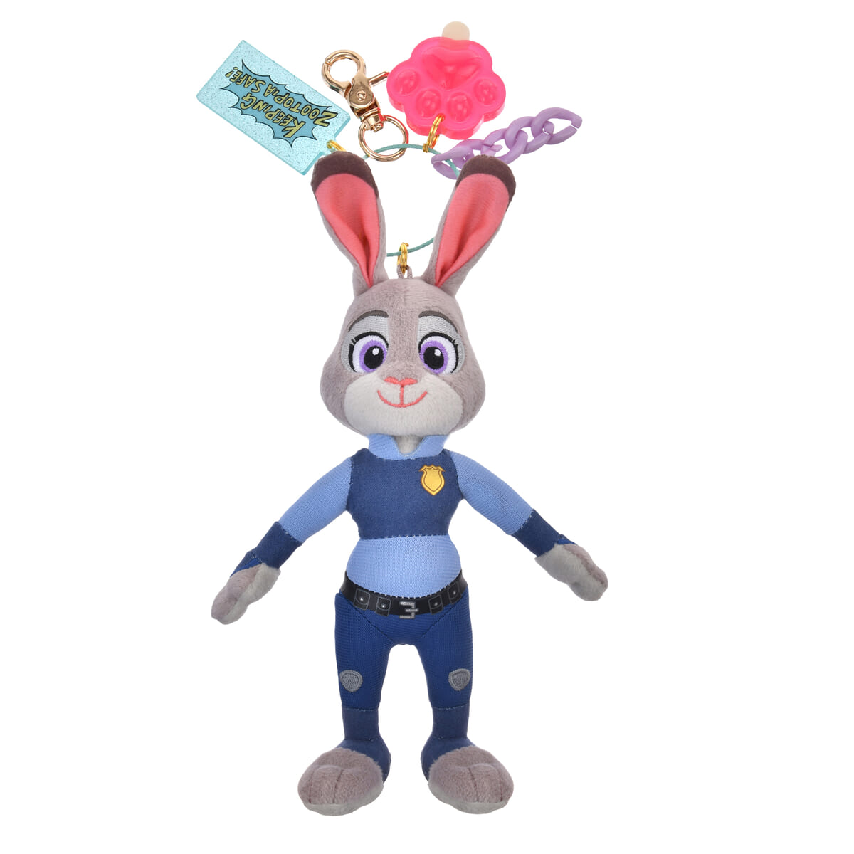 ジュディ・ホップス ぬいぐるみキーホルダー・キーチェーン ZOOTOPIA COMIC STYLE