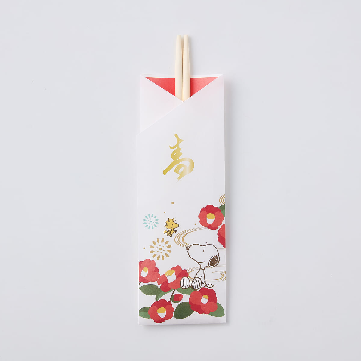 おせち・二段重「スヌーピー」　祝い箸