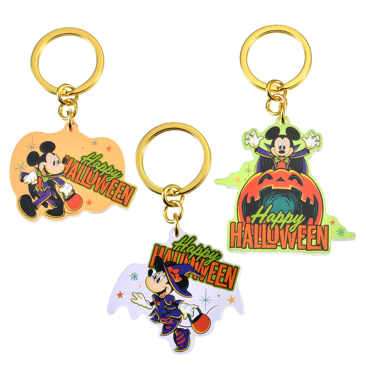 ミッキー＆フレンズ シークレットキーホルダー ダイカット DISNEY HALLOWEEN