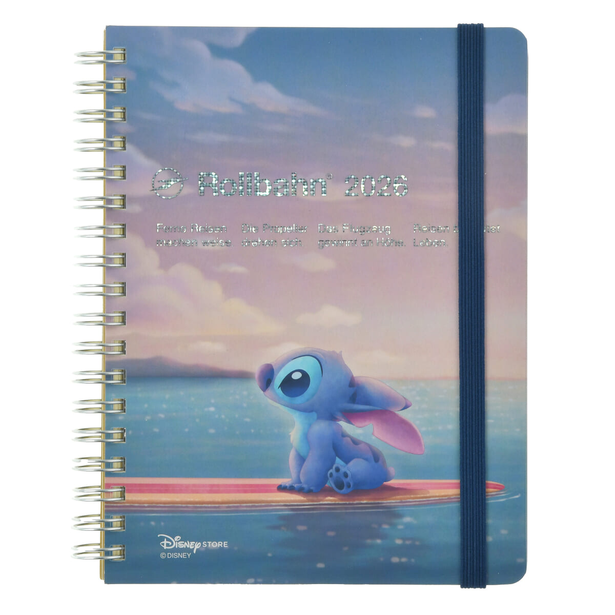 【デルフォニックス】リロ、スティッチ、スクランプ Rollbahn Diary L 手帳・スケジュール帳 CALENDAR＆ORGANIZER 2026