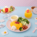 サンリオ「がおぱわるぅのオムライスカフェ」カフェメニュー