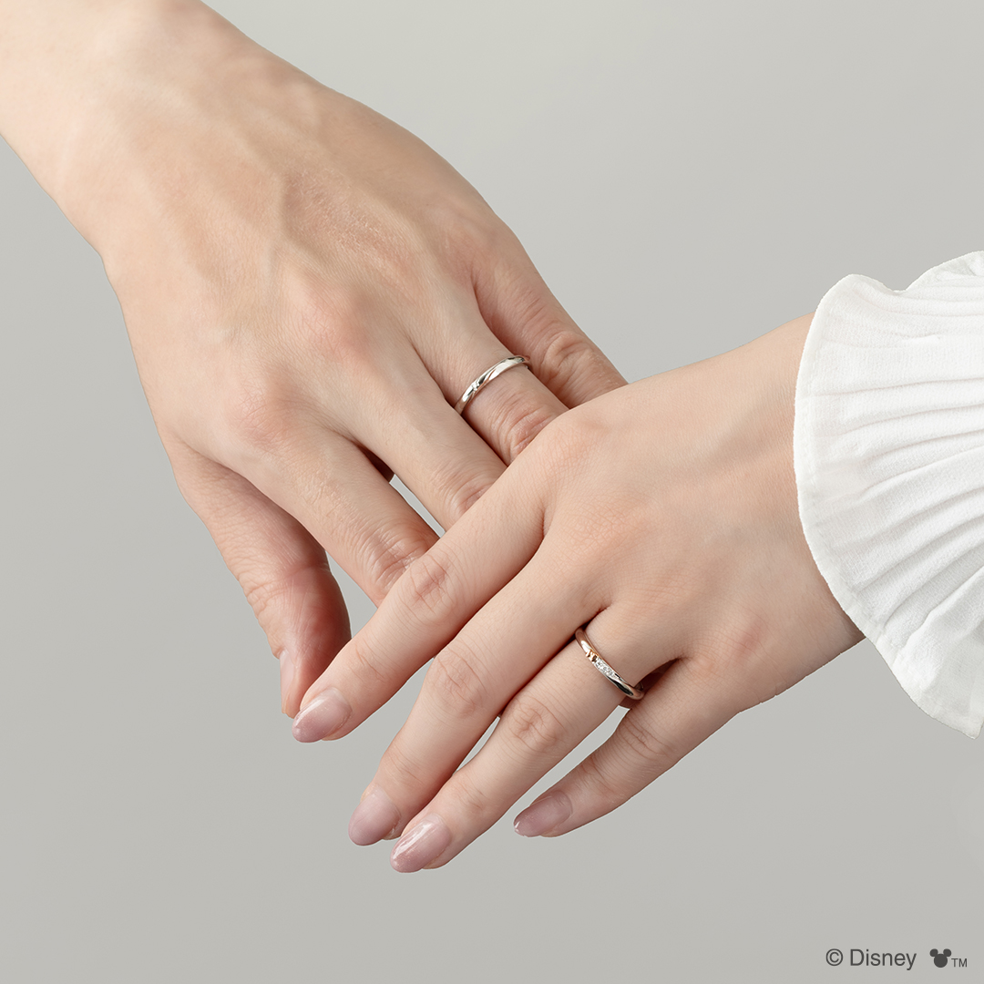Tied with Love　結婚指輪　着用イメージ