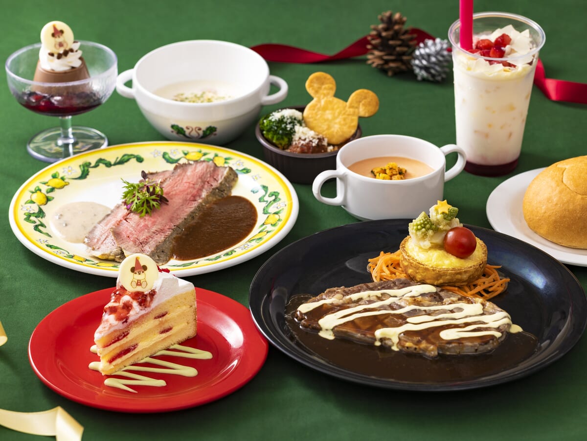 東京ディズニーシー「ディズニー・クリスマス」スペシャルメニューのイメージ