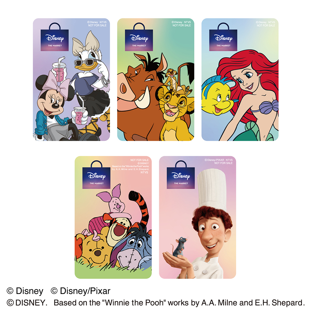 Disney THE MARKET 2025限定二層式カード2