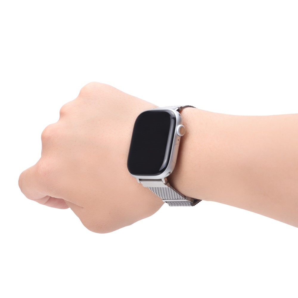 ステンレスマグネットバンド（シルバー）使用イメージ