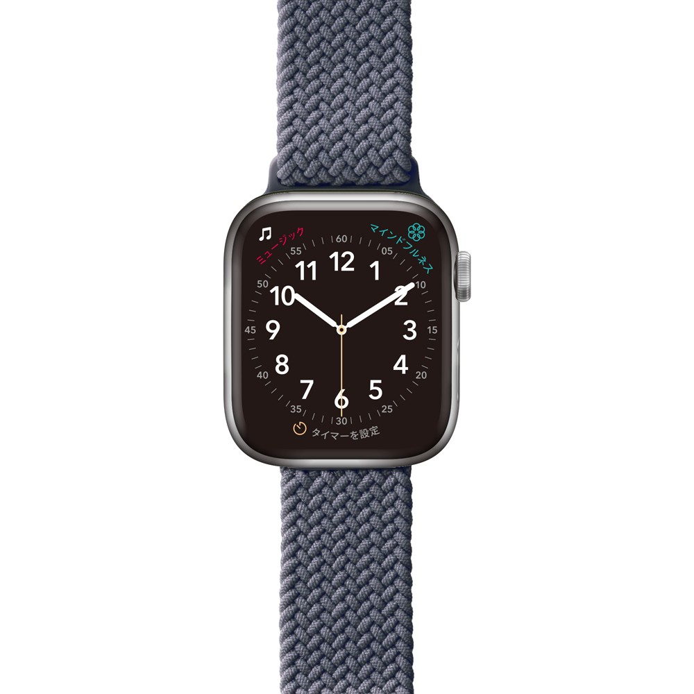 ナイロンバンド（ダークグレー）装着イメージ