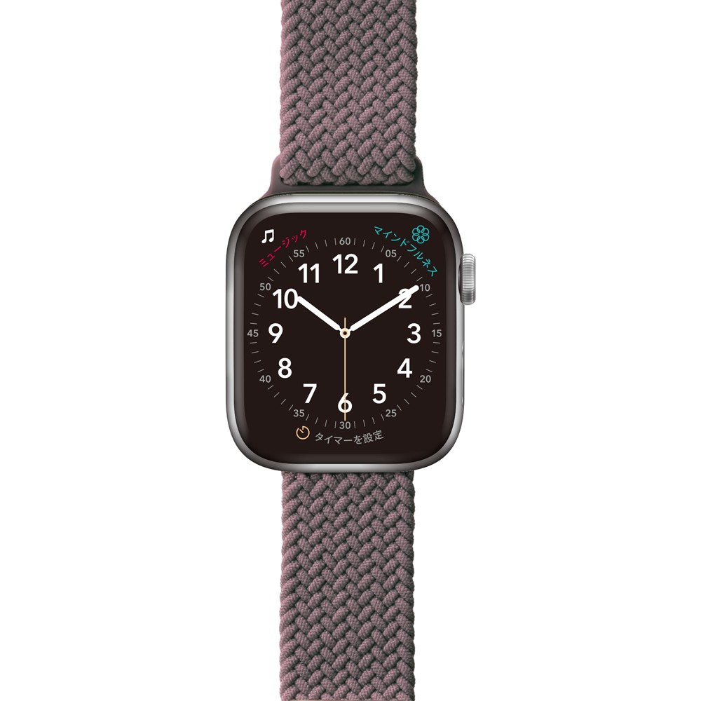 ナイロンバンド（ボルドー）装着イメージ