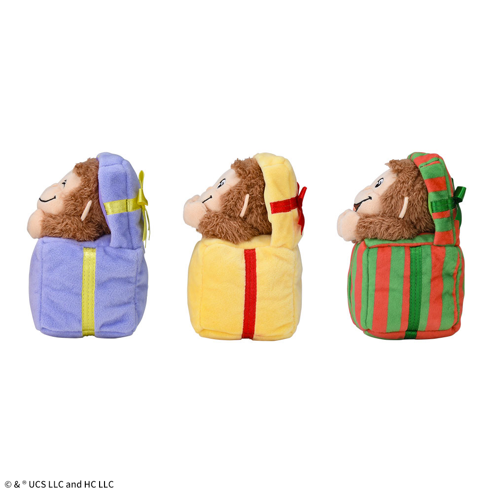 おさるのジョージ　ぬいぐるみ　プレゼント　サイド