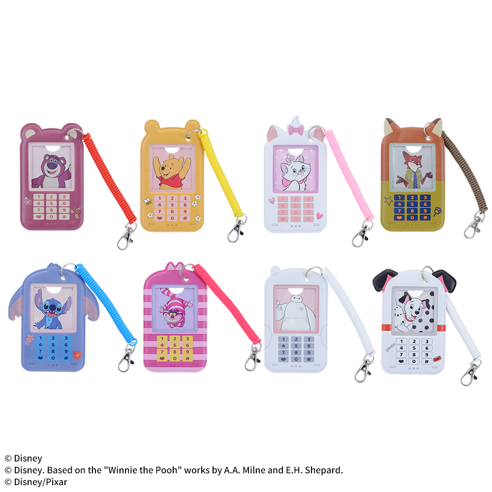 ディズニー&ピクサーキャラクター ケータイ型パスケース
