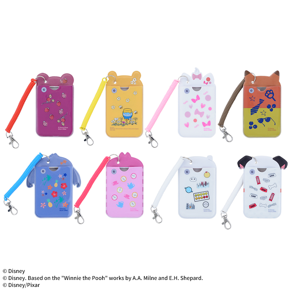 ディズニー&ピクサーキャラクター ケータイ型パスケース 裏面