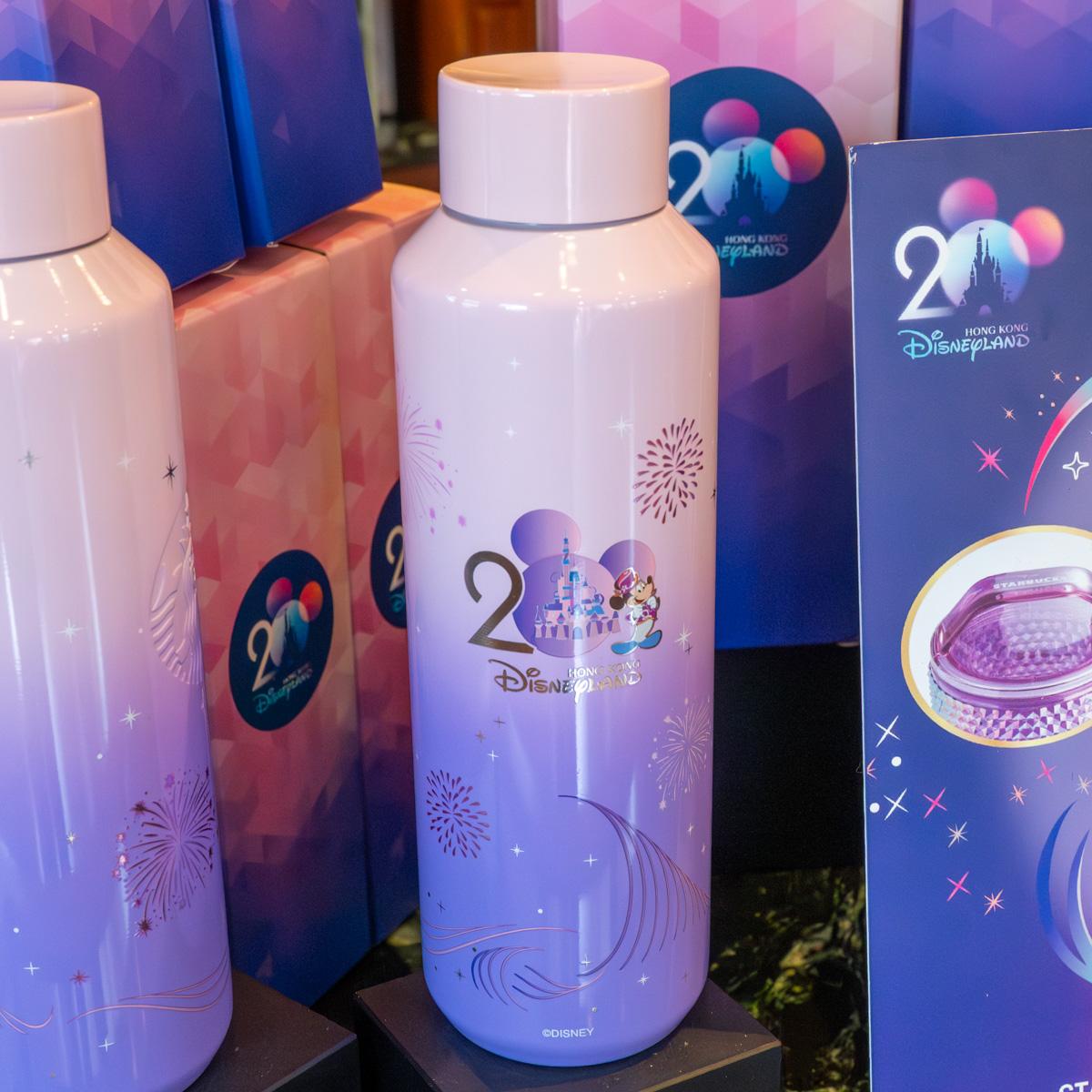 スターバックス コーヒー「香港ディズニーランド 20周年記念 ステンレスタンブラー」