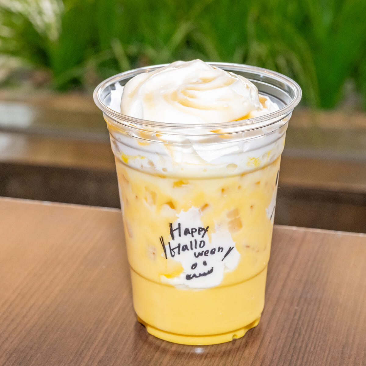 期間限定ノンアルコールドリンク「おばけのがぼちゃらて」