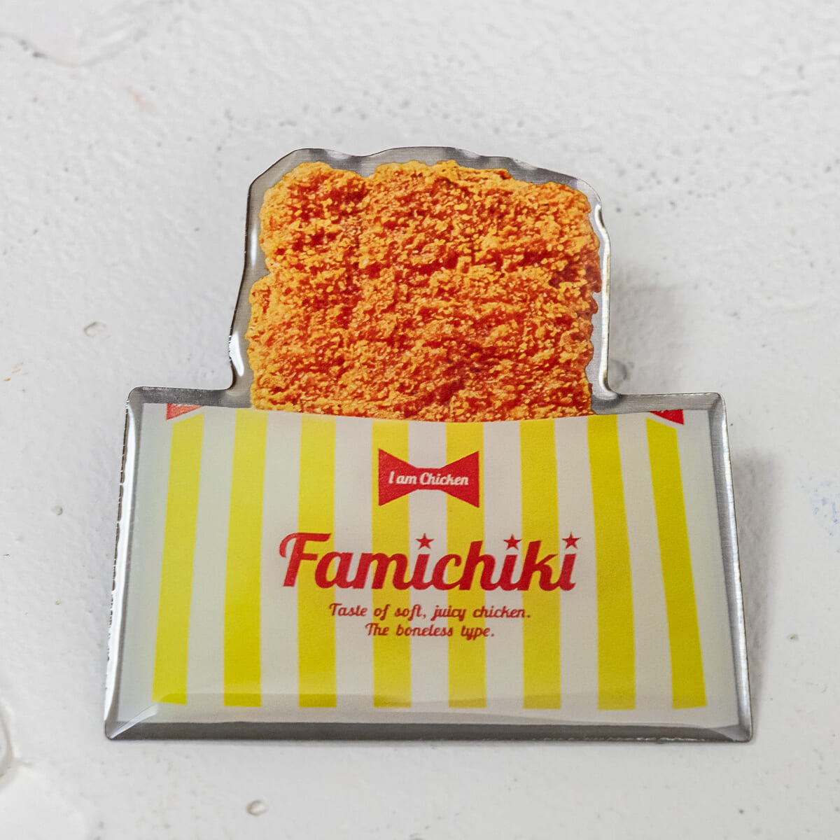 【スタンプ1個】ファミチキ ピンバッジ