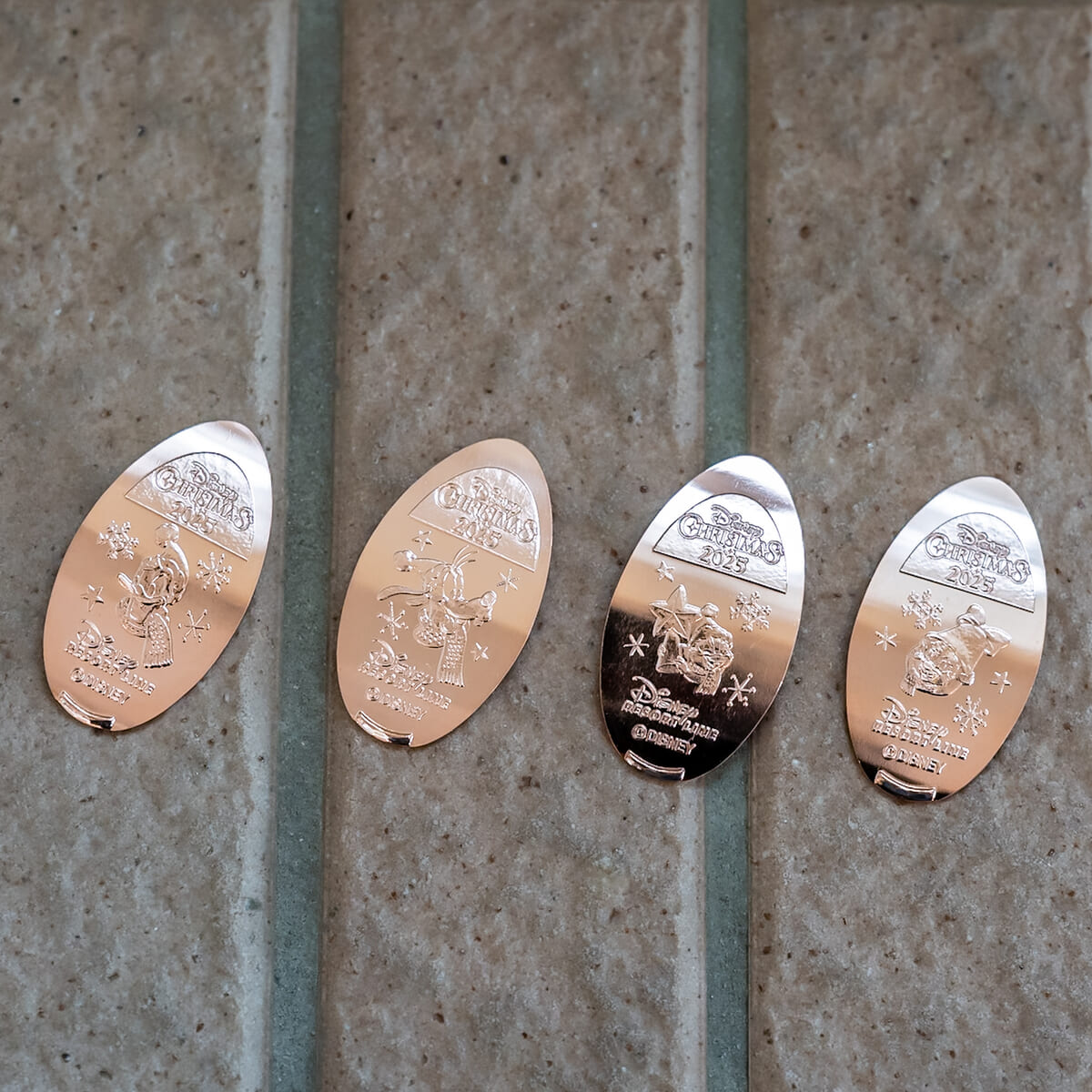 「ディズニー・クリスマス」スーベニアメダル