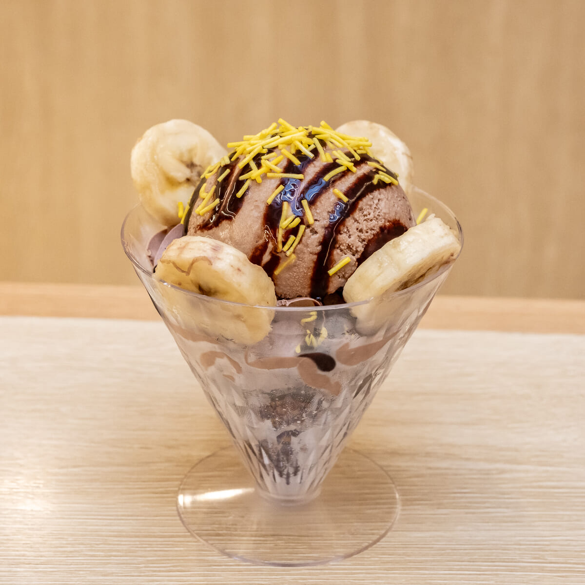 CHIMMYとSHOOKYのチョコバナナパフェ2