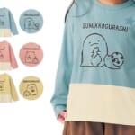 ベルメゾン「すみっコぐらし」名札ココ配色長袖Tシャツ