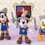 東京ディズニーリゾート グッズ「ミッキー、ドナルド、グーフィーの三銃士」