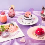 サンリオ「クロミ」テーマカフェ「KUROMI 20th ANNIVERSARY CAFE」メニュー