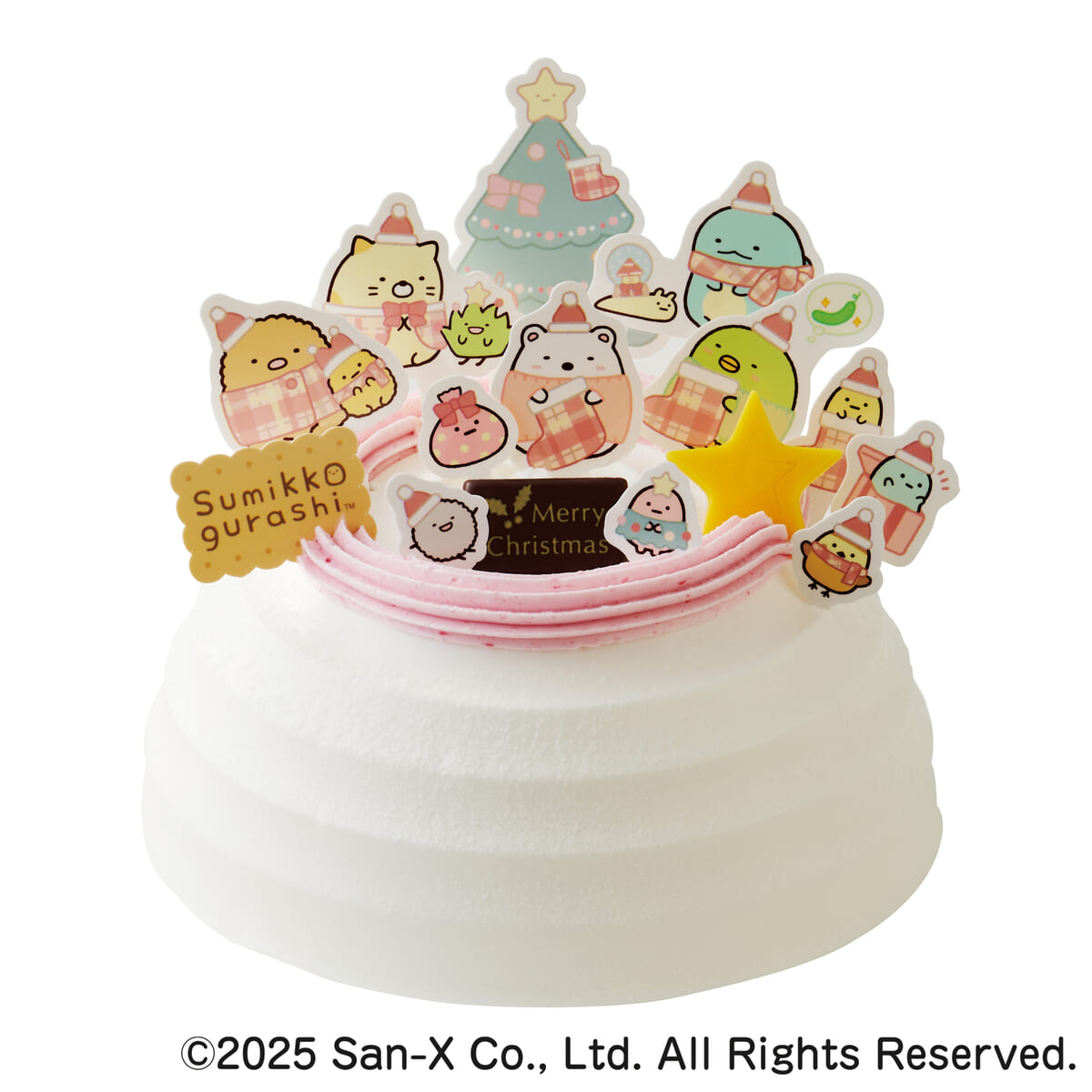 すみっコぐらし　かざって楽しいクリスマスケーキ