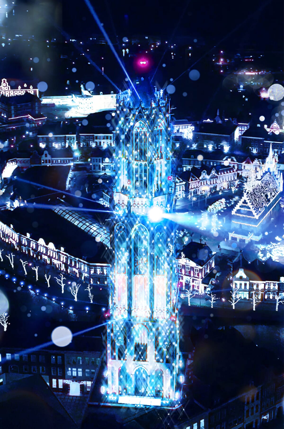 “真っ白”に煌めくフラッシュライト新演出