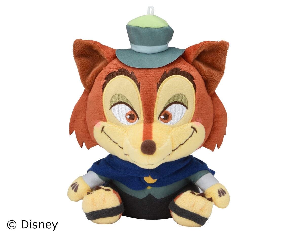 ディズニーキャラクター　赤いほっぺ　ぬいぐるみ　“正直ジョン”