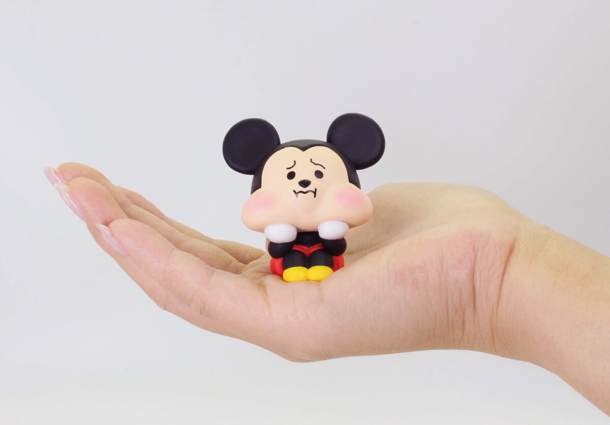 タカラトミーアーツ ガチャ「ディズニーキャラクター すねてマス フィギュアコレクション そのいち」　イメージ