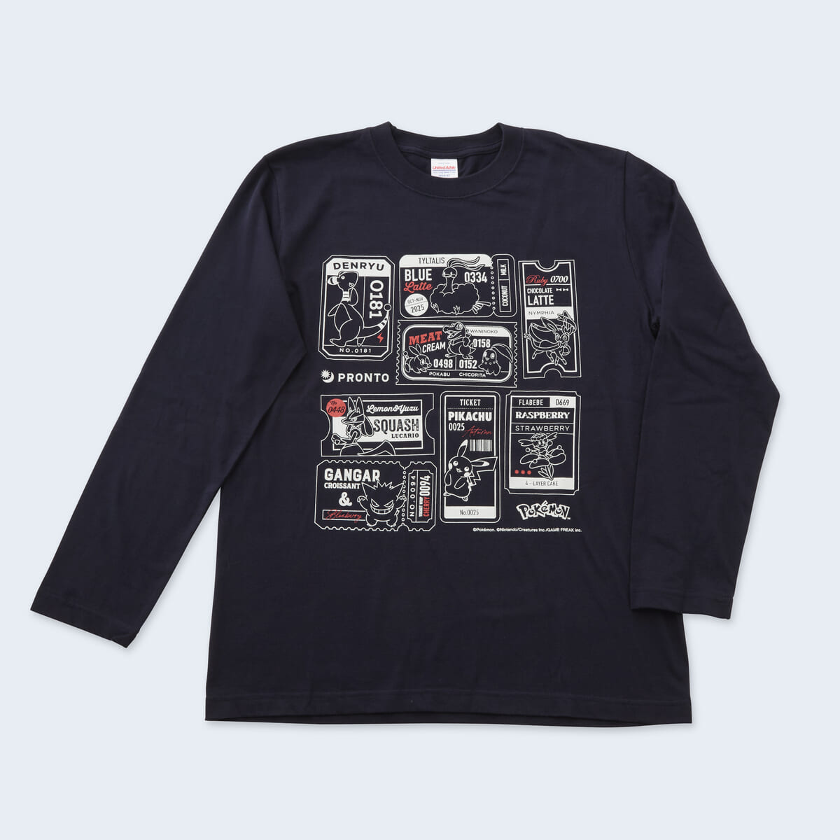 ポケモンオリジナルロングスリーブＴシャツ