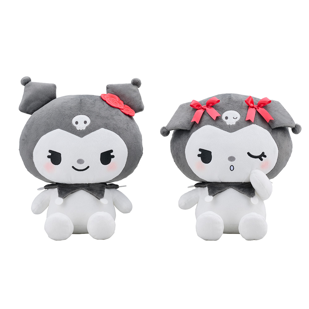 ゆるかわ　サンリオキャラクターズ　Lぬいぐるみ“クロミ”　KUROMI MAGICAL BLACK AND RED Ver.