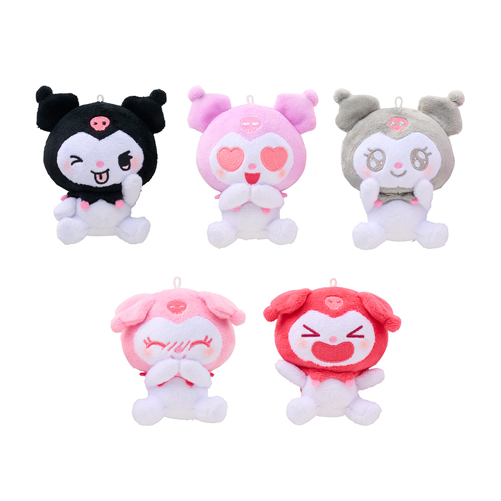 ゆるかわ　サンリオキャラクターズ　マスコット“クロミ”　KUROMI MAGICAL　表情カラフルVer.