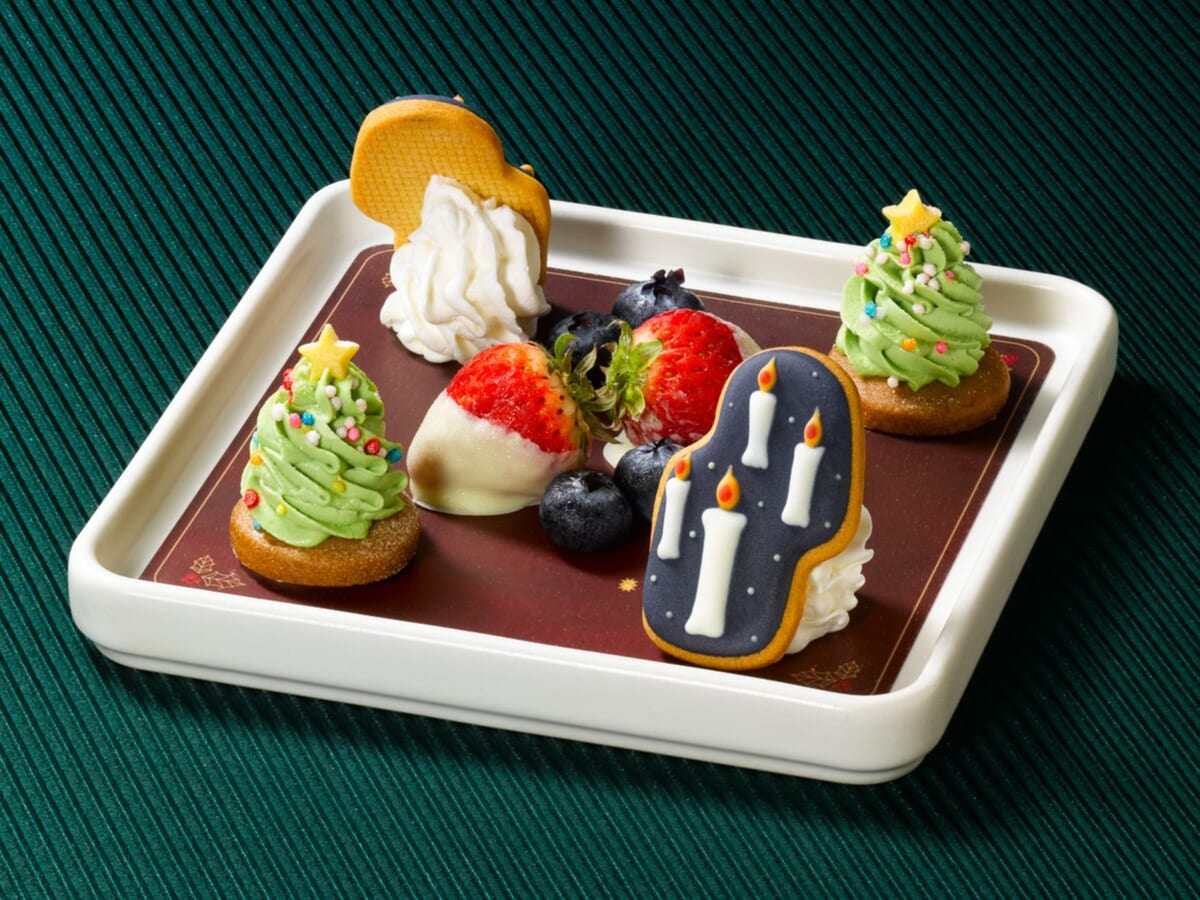 クリスマスアフタヌーンティー 上段