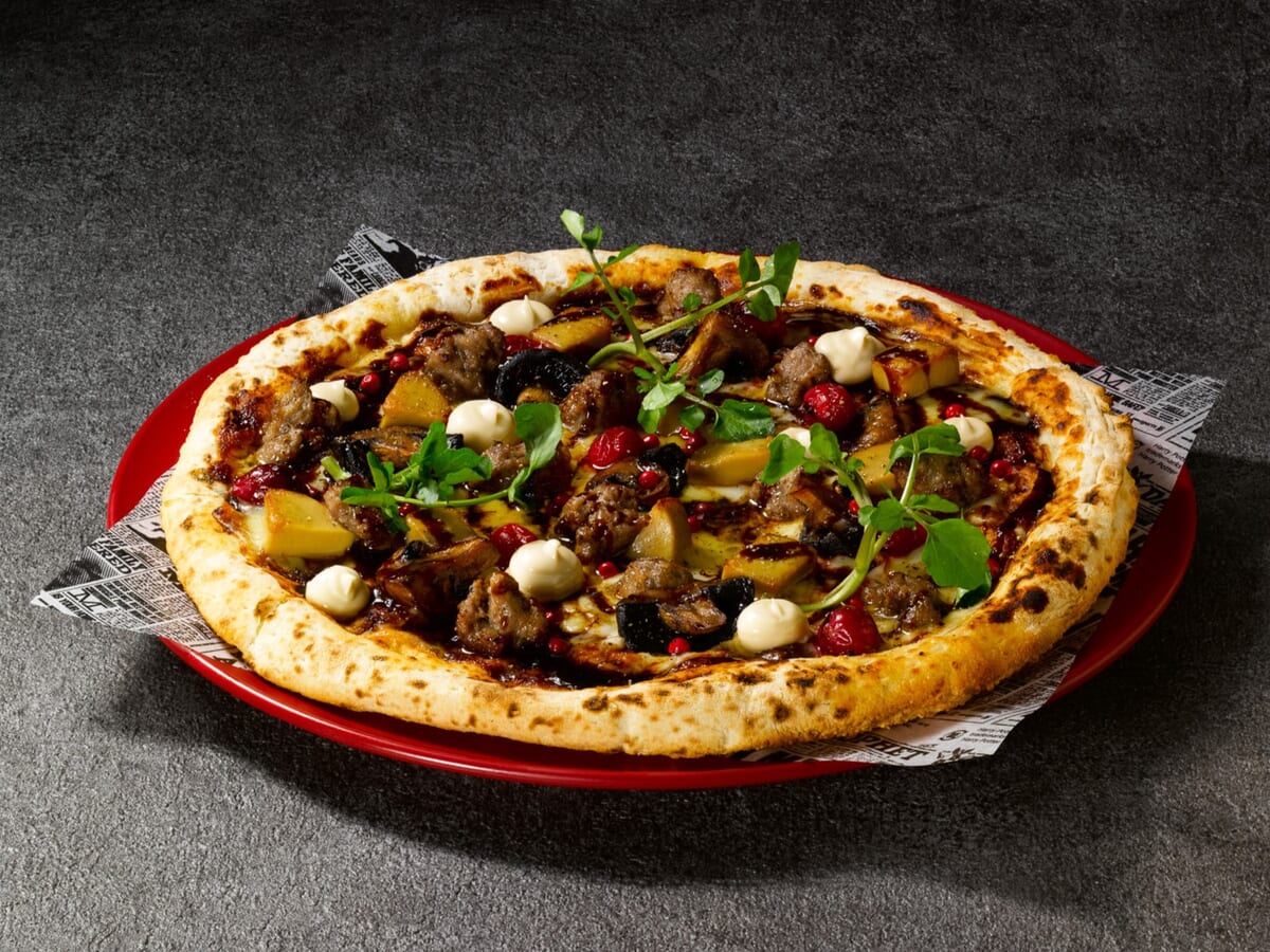 クリスマスフィーストピザ