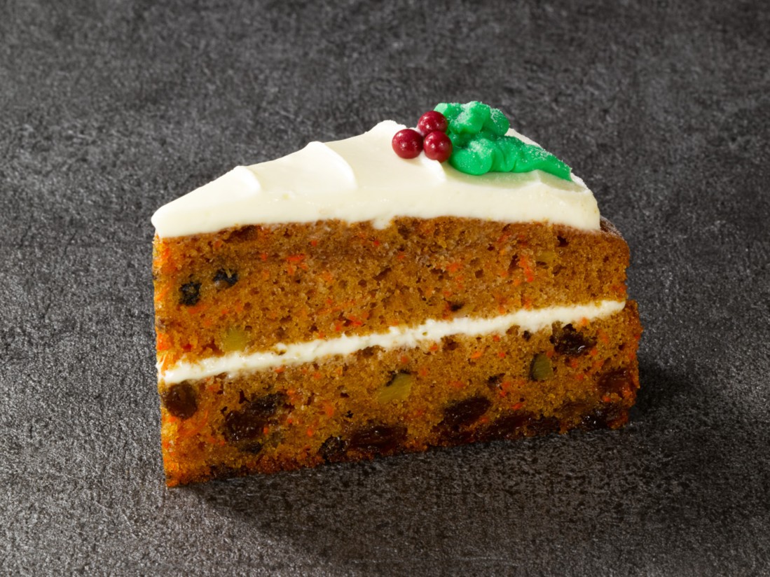 クリスマス・ウォールナットキャロットケーキ