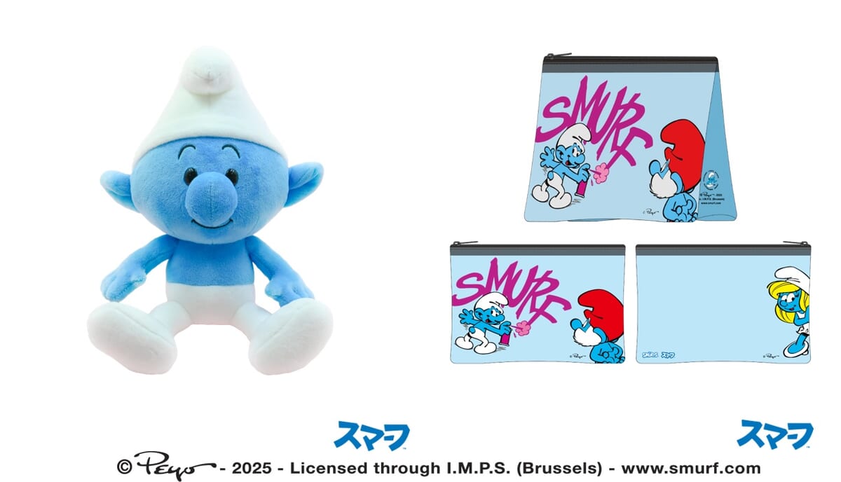“スマーフ”グッズ展示・販売