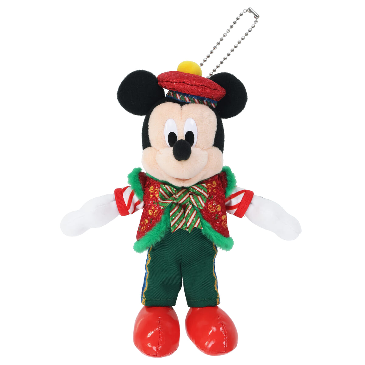 ぬいぐるみバッジ「ミッキーマウス」