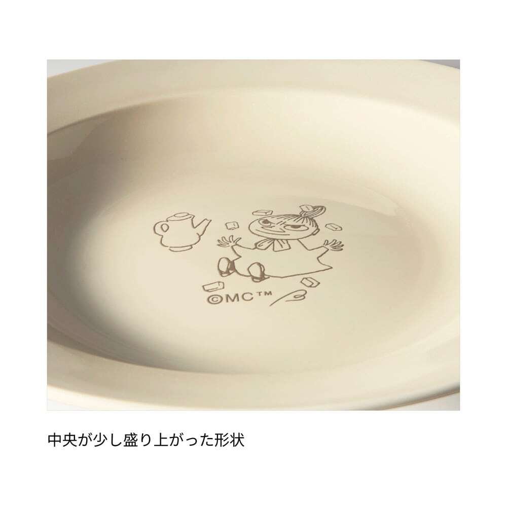 中央が膨らんだプレート
