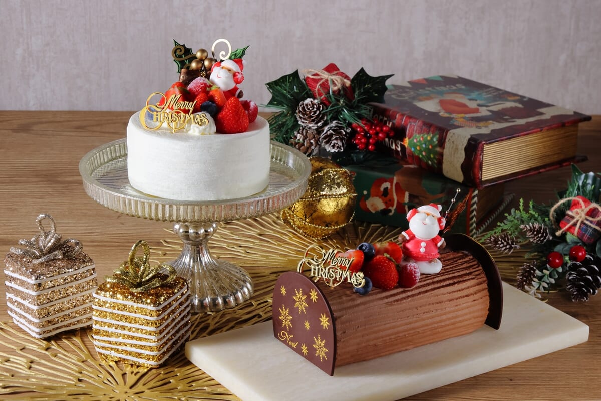 選べる2種のクリスマスケーキ（イメージ）